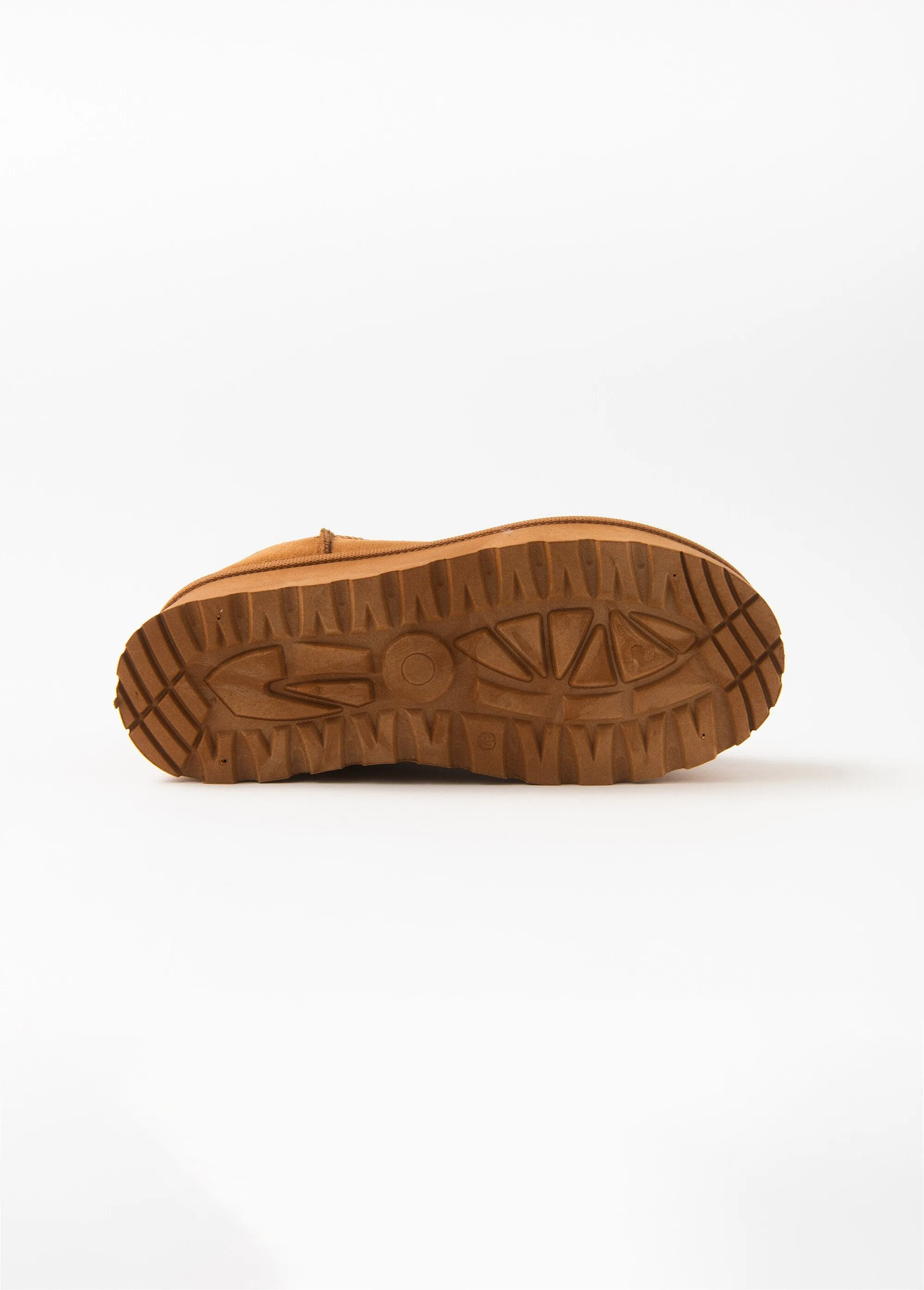 Warm suede-look lined boots