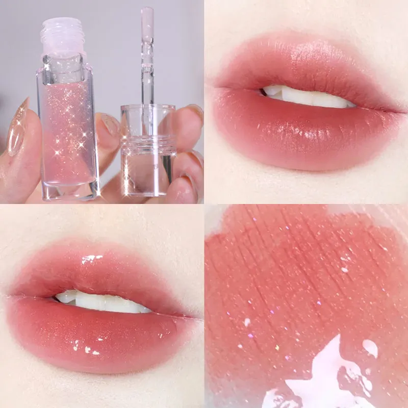 Water glossy glass lip  MK0027