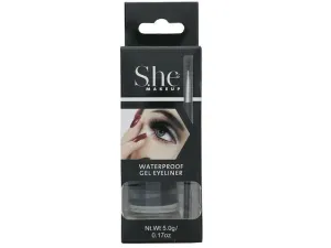 Waterproof Gel Eyeliner   Brush