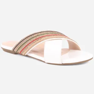 Women "BRIGITTA" Casual Flat Slippers