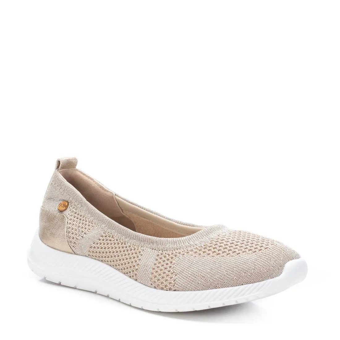 Women's Ballet Flats By XTI, 14121802 Gold