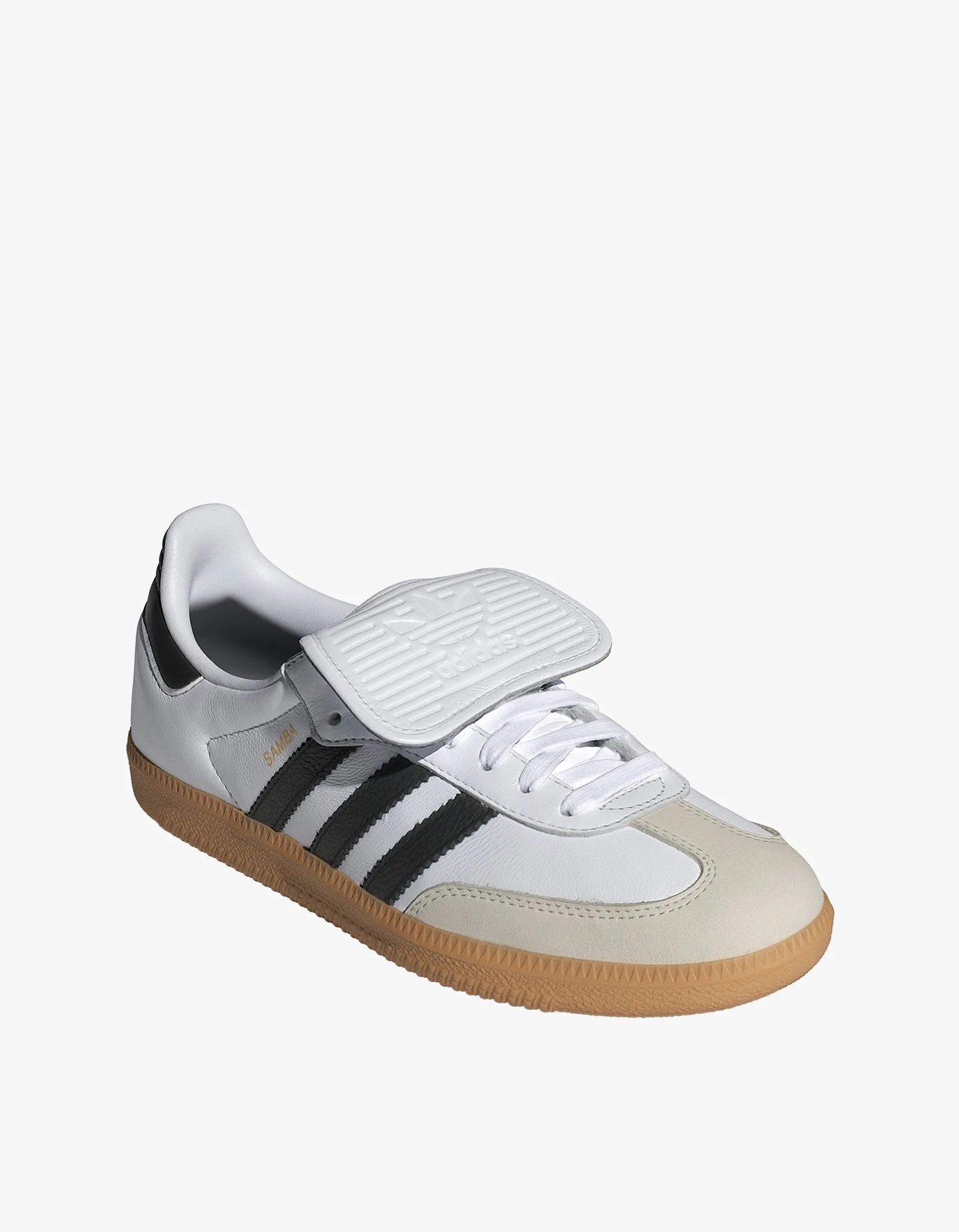 Womens Samba LT - Cloud White/Core Black/Gold Metallic