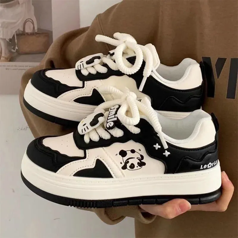 Women's Shoes 2024autumn and Winter New Original Thick Soled Small White Shoes American Trend Casual Fashion Shoes for Women
