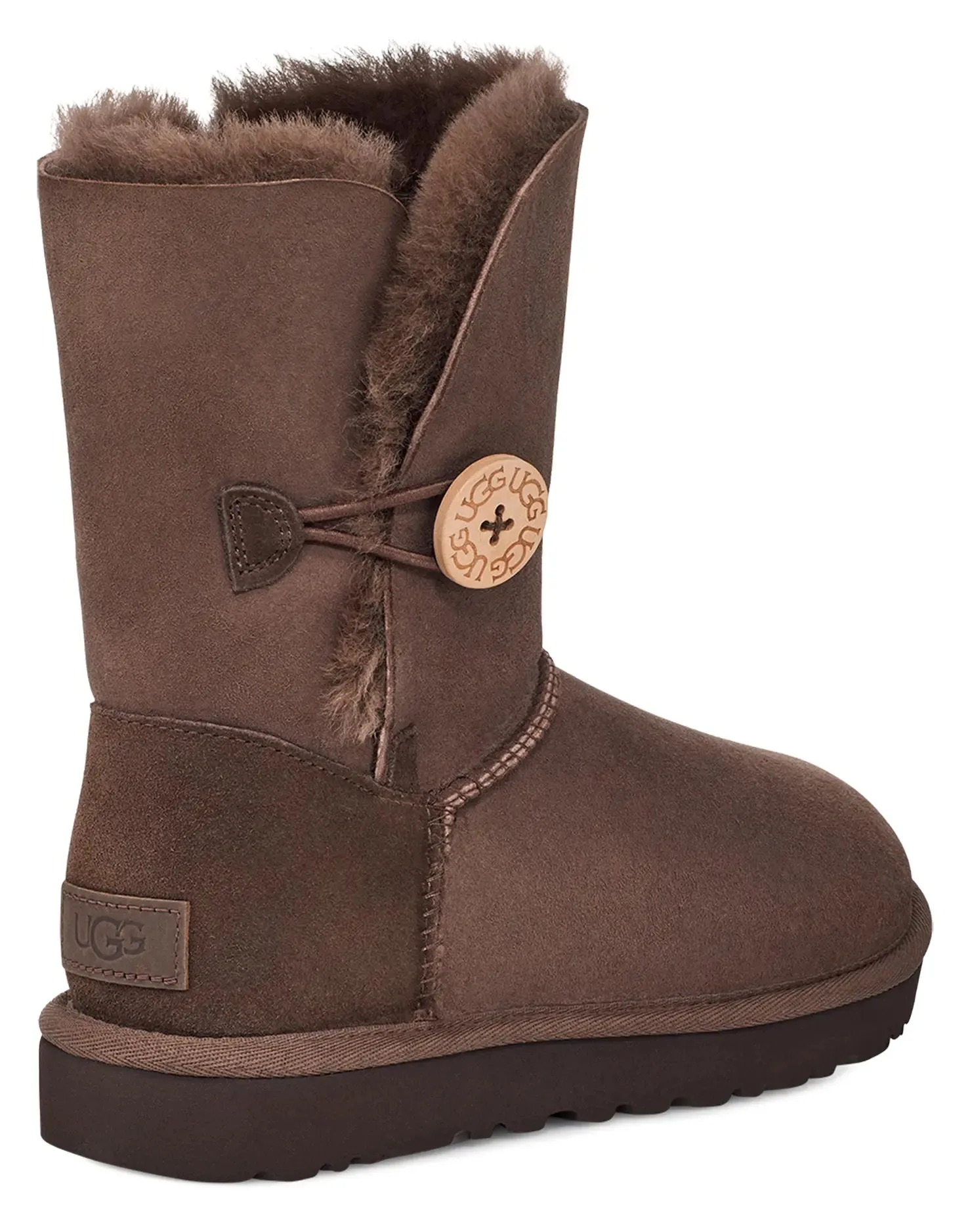 Women’s UGG Bailey Button II – Versatile Sheepskin Boot with Cozy Comfort