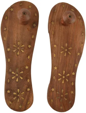 Wooden Khadau or Charan Paduka