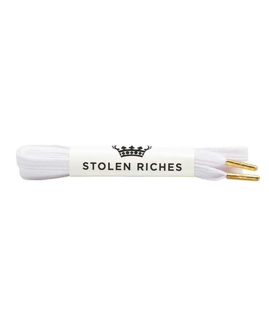Woodland White (Length: 45"/114cm) with Gold tip
