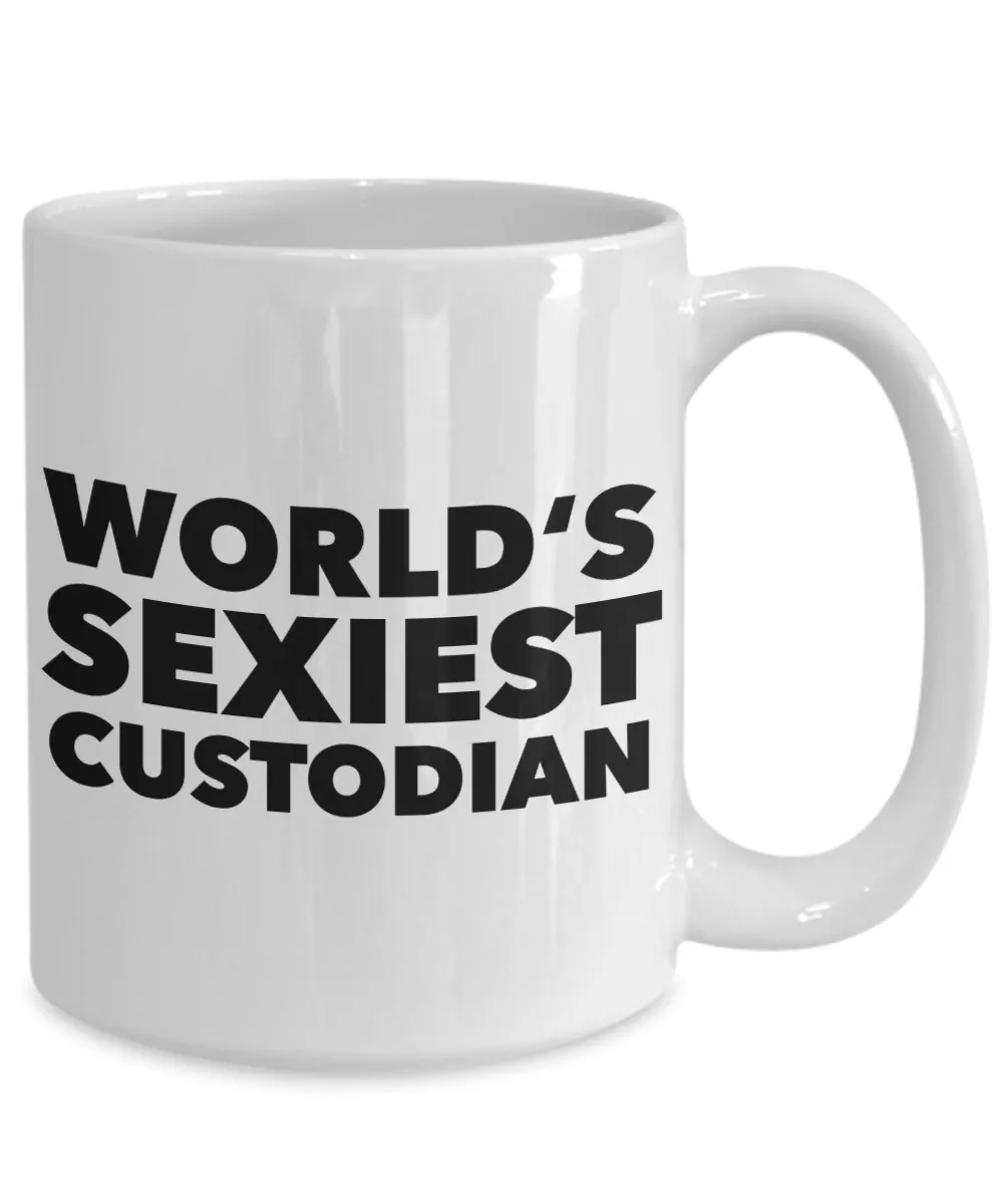 World's Sexiest School Custodian Mug Gifts Ceramic Coffee Cup