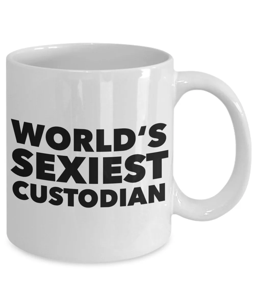 World's Sexiest School Custodian Mug Gifts Ceramic Coffee Cup