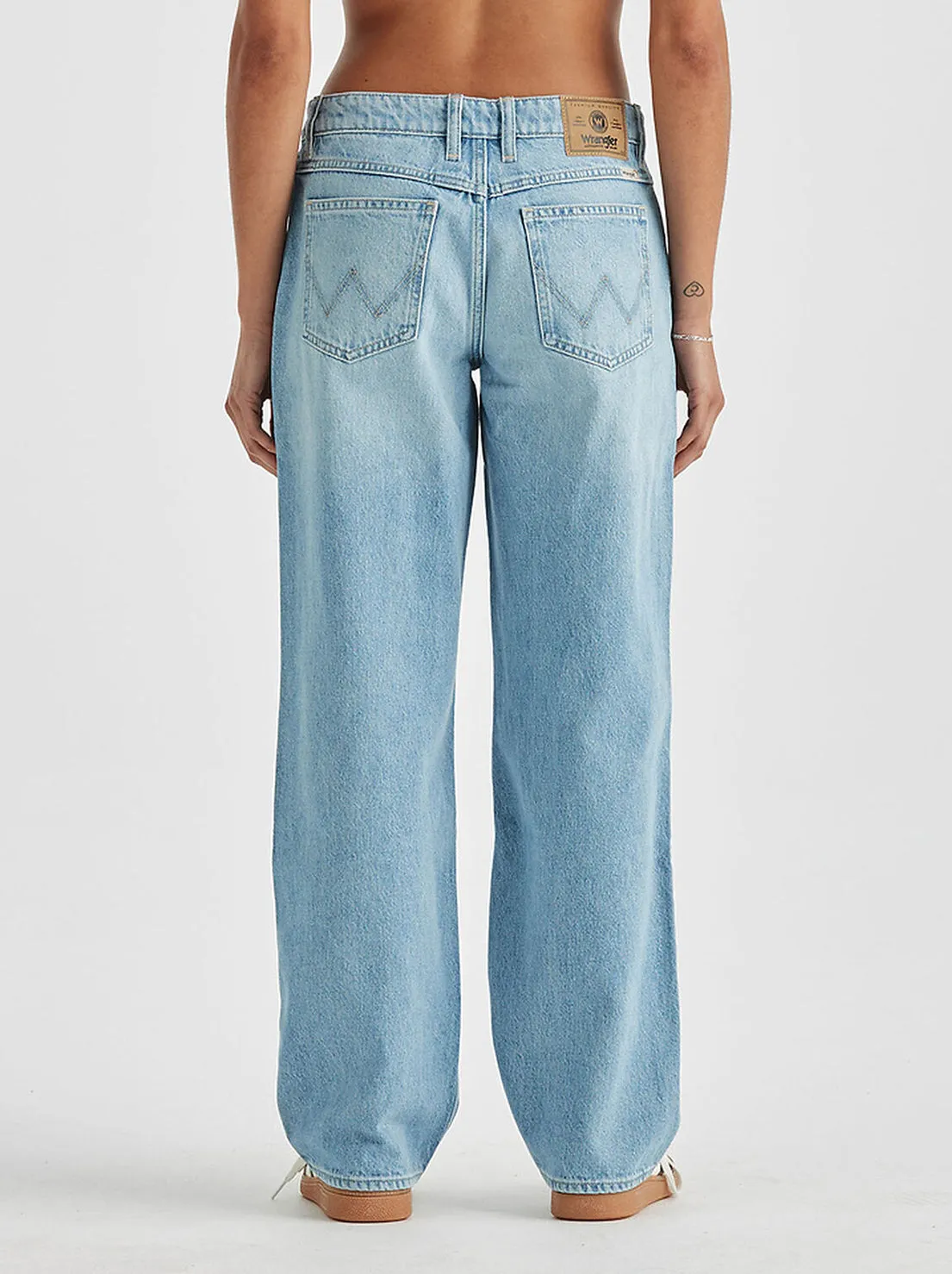 Wrangler - Low Bella Baggy Jeans - Mantra Blue