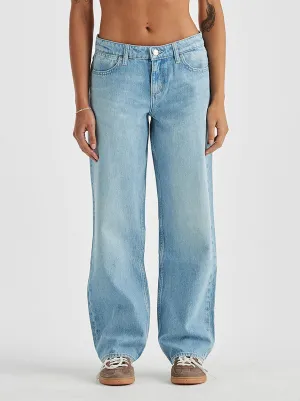 Wrangler - Low Bella Baggy Jeans - Mantra Blue