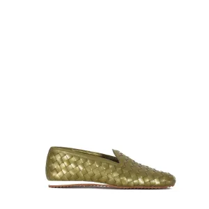 YEMI 10 LOAFER - METALLIC LEAF