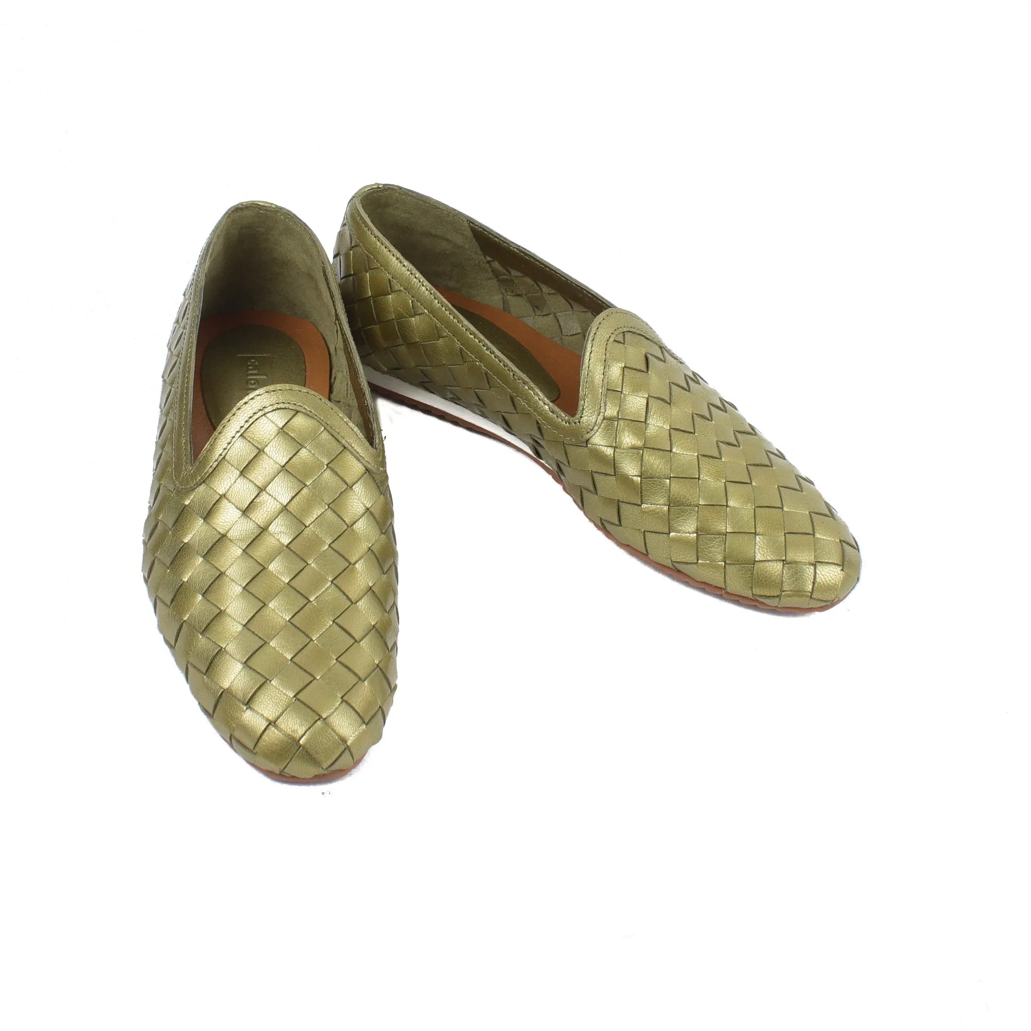 YEMI 10 LOAFER - METALLIC LEAF
